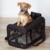 AmazonBasics Transporttasche für Haustiere, weiche Seitenteile, Schwarz, Größe M - 13