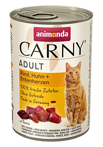 animonda Carny Adult Katzenfutter, Nassfutter für ausgewachsene Katzen, Mix 2, 12 x 400 g - 2
