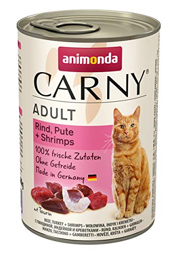 animonda Carny Adult Katzenfutter, Nassfutter für ausgewachsene Katzen, Mix 2, 12 x 400 g - 5