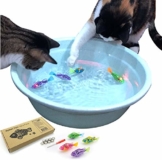 BlackHole Litter Mat ® - interaktives Spielzeug mit LED-Licht (4 Stück), elektronisches Katzenspielzeug, um die Jägerinstinkte Ihrer Katze zu stimulieren - 1