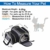 DADYPET Transporttasche Katze und Kleine Hunde, Katzentransportbox Katzen Transporttasche & Hundebox für den Transport von Hund & Katze im Auto oder in der Bahn 44.5 * 33 * 28cm (Grau) - 7