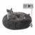 Decdeal Haustierbett für Katzen und Hunde Rundes Plüsch Hundebett Katzenbett in Doughnut-Form Farbe und Größe Optional - 3