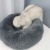 Decdeal Haustierbett für Katzen und Hunde Rundes Plüsch Hundebett Katzenbett in Doughnut-Form Farbe und Größe Optional - 6