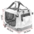 EUGAD Hundebox faltbar Hundetransportbox Auto Transportbox Reisebox Katzenbox 0106HT - 5