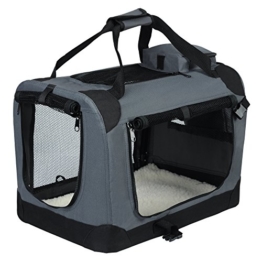 EUGAD Hundebox faltbar Hundetransportbox Auto Transportbox Reisebox Katzenbox 0112HT - 1