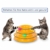 flipAlpha Katzenspielzeug - Dreifache Kugelbahn zur Beschäftigung für die Katze - interaktives Katzenspielzeug - 6