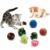 FYNIGO 30 Stück Katzenspielzeug Set mit Katzentunnel,Bälle,Federspielzeug,Plüschspielzeug,Spielzeugmäuse,Katzen Spielzeug Variety Pack für Kitty - 5