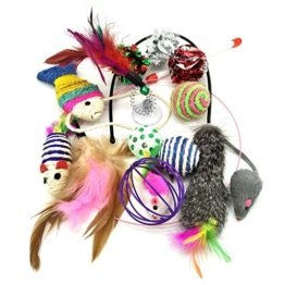 Katzenspielzeug, PietyPet Katze Toys Variety Pack, Spielzeug für Katzen Kitty, 13 Stück - 1