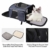morpilot Hunderucksack, Katzenrucksack für Katzen und Hunde Welpen, Atmungsaktive und Faltbare Haustier Hunde Rucksack mit internem Sicherheitsgur (13 * 11 * 16.5 inch) + Faltbare Hundenapf - 6