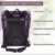 Petcomer SBC5148 Haustiertragetasche für Hunde und Katzen Faltbarer Rucksäcke gut für Wander-Kampagne Tägliche Verwendung, Einheitsgröße, Purple - 4