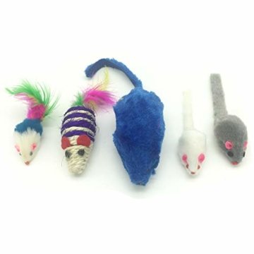 PietyPet Katzenspielzeug, Katze Toys Variety Pack, Spielzeug für Katzen Kitty 15 Stück - 7