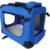 weico Hundebox Transportbox Auto Hundetransportbox faltbar Katzenbox Katzentransportbox Oxford Gewebe Tragetasche Hund Katze Haustier, (L = 70 x 52 x 52, blau) - 1